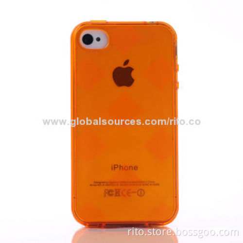 New Waffle Design TPU Hard Shell for iPhone 4/4s, iPhone 5/5s